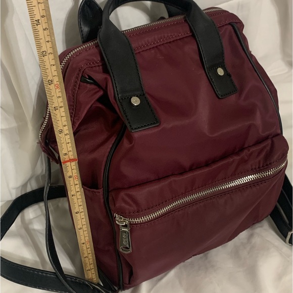 Bags Convertible Midsize Purple Nylon Backpack Purse Poshmark